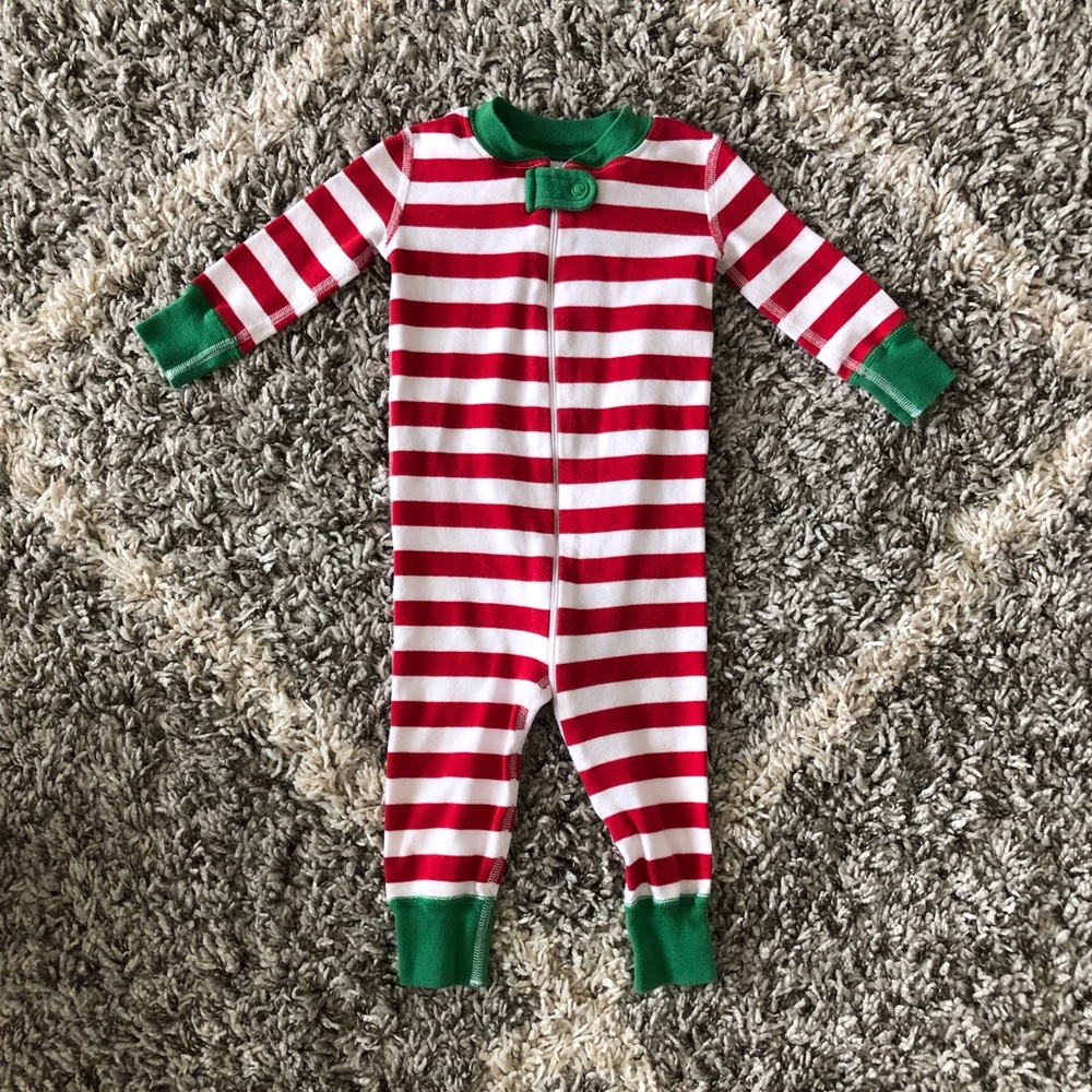 Hanna Andersson Christmas Zip Sleeper